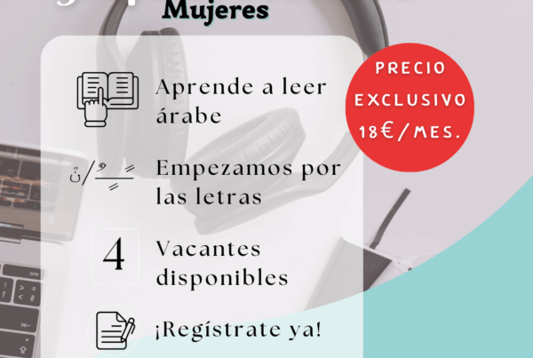 Clases de árabe grupales para mujeres
