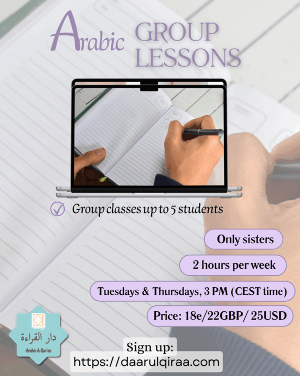 learn Arabic online for women